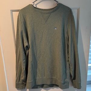 Southern Tide Olive Crewneck Sweater Size Small